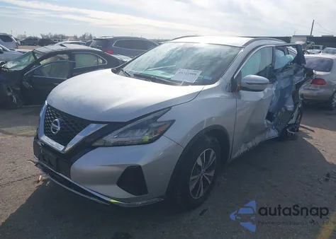 2020 Nissan Murano Sv Intelligent Awd from USA, damaged, VIN 5N1AZ2BS5LN109304
